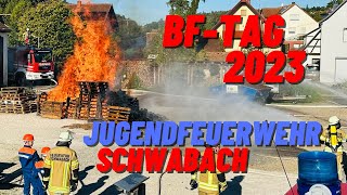 BerufsfeuerwehrTag 2023 Jugendfeuerwehr Schwabach [upl. by Shaffert]