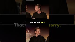 Hayden Christensen and Ewan McGregor talk about being back on set [upl. by Rennug]