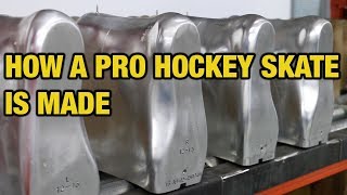 How a Pro Custom and retail hockey skate is made in Canada [upl. by Kendyl329]