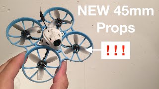 NEW 45mm Propellers from Betafpv  Alternative Props for Meteor 75 Pro  Betafpv [upl. by Eisdnil444]