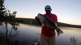 Oklahoma Bass on VMC Gliding Jig [upl. by Erny]