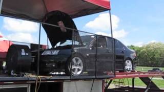 2006 Saab 93 Aero Dyno VTuner Stage 0 [upl. by Loleta550]