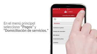 Santander  Domiciliar pago de servicios desde SuperMóvil [upl. by Esac60]