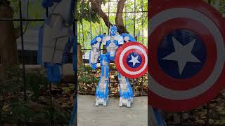 torang pasukan damai batudaa versi robot kapten amerikashorts shortbemngcaptenamerica [upl. by Suirred269]