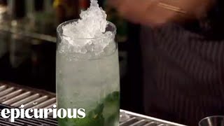 How to Make a Mojito Cocktail [upl. by Elnukeda]