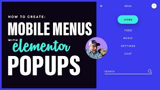 Create Better Mobile Menus With Elementor Popups [upl. by Rozelle]