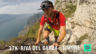 37K Limone Extreme Skyrunning from Riva del Garda [upl. by Dlanod]