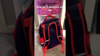 Me vs backpack [upl. by Annekcm]