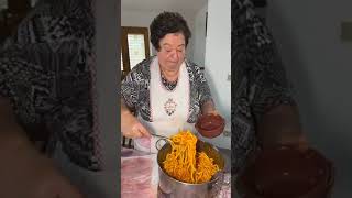 Maccheroni al tegamino Iolanda questa è la ricetta tipica del mio paese [upl. by Ayotnom]