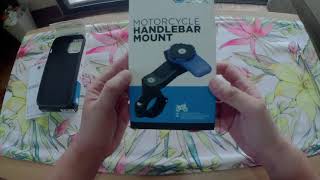 Quad Lock Case amp Motorcycle Handlebar Mount  Quick Unboxing  Big Savings  Tagalog [upl. by Albertine506]