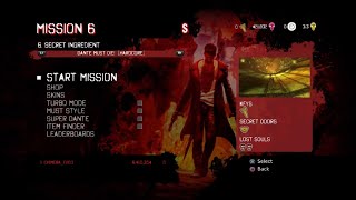 DmC Devil May Cry DE Mission 6 Dante Must Die [upl. by Ahseneuq785]