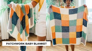 EASY PEASY Crochet Baby Blanket for Beginners FREE PATTERN  TUTORIAL VIDEO  QUINN BLANKET [upl. by Nnaaras]