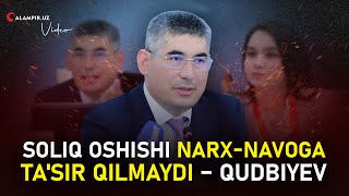 QUDBIYEV SOLIQ YUKINING OSHIRILISHI NARXNAVOGA TAʼSIR QILMASLIGIGA KAFIL BO‘LMOQDA [upl. by Lorimer]