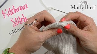 How to Kitchener Stitch Socks Without Ears [upl. by Ttevy71]