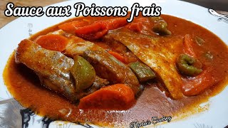 Sauce aux Poissons frais  Lanmoumou dessi  Fresh fish soup [upl. by Arimat]