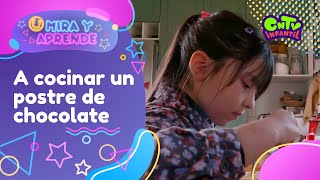 Mira y Aprende A cocinar un postre de chocolate [upl. by Anniala]