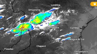 AVISO DE CHUVAS E TEMPORAIS ISOLADOS EM PARTE DO SUL TERÇAFEIRA 29102024 [upl. by Essirehs540]