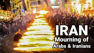 The Biggest Muharram Mourning of Arabs and Iranians In Tehran 🇮🇷 IRAN 2023 ایران محرم [upl. by Alleunam]