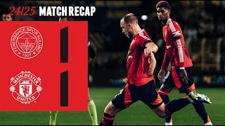 All Square In Istanbul  Fenerbahce 11 Man Utd [upl. by Woolson670]