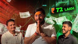 STRATEGY EXPOSED  OPTION TRADING  MONEY MAKING  PampL 10K TO 72 L  ft PRASHANT KUMAR [upl. by Kahaleel]