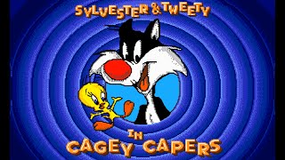 Eng Sylvester amp Tweety in Cagey Capers  Walkthrough 1080pEPX [upl. by Ahsiek883]