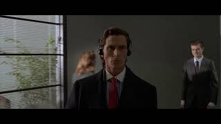 Patrick Bateman Full Office Walk Scene  American Psycho 1080p [upl. by Ttihw]