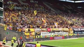 Dynamo Dresden fans chanting DY DY DY NA NA NA MO MO MO [upl. by Niajneb119]