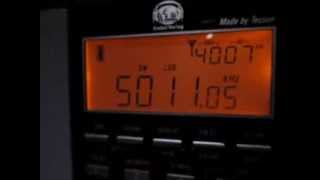 Tecsun PL880  Radio Madagasikara 5010 Khz [upl. by Rutan]