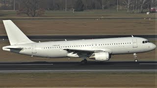 SmartLynx easyJet Flight Airbus A320214 YLLCS Takeoff at Berlin Tegel Airport [upl. by Assirehs]