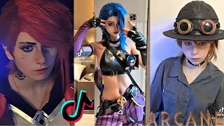 Arcane Cosplay  TikToks Compilation 1 [upl. by Proulx604]