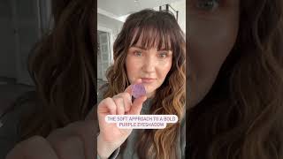 Bold Purple Eyeshadow for Green Eyes The Soft Approach  Seint Makeup Eyeshadow Tutorial [upl. by Dusty]