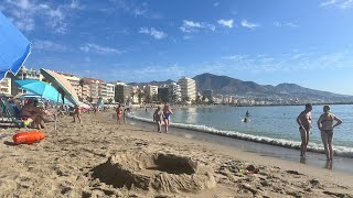 Fuengirola Beach  Playa de los Boliches [upl. by Serolod]