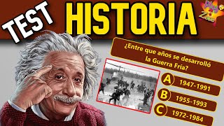 PREGUNTAS de CULTURA GENERAL de HISTORIA ¿CUÁNTO SABES TEST DE HISTORIA  AGILIZA tu MENTE [upl. by Ayanal]