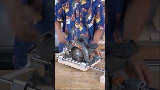 How to Create Circular saw Jig for woodworking  part 1  shorts woodworking trending [upl. by Ardme]