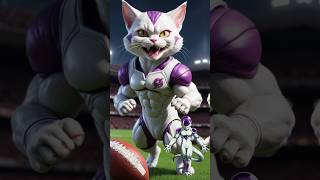 DBZ GOKU KITTEN RUGBY PLAYER MODEDRAGONBALL ZSIMPAPA [upl. by Avihs]