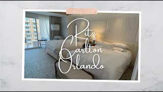 Ritz Carlton Orlando Room Tour and a Glance at the Resort [upl. by Nylqcaj]