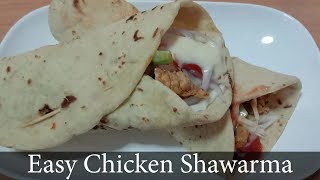 Easy Chicken Shawarma Recipe  Zubias Kitchen [upl. by Wolfort]