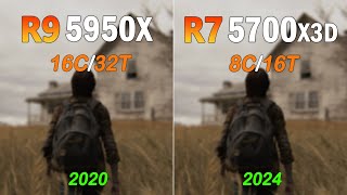 Which CPU is better for gaming Ryzen 7 5700X3D or Ryzen 9 5950X [upl. by Perkin]