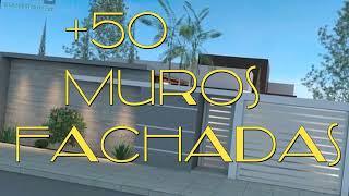 🏠🧱🏠  50 BoNITo DIsEÑOs DE MUROs FaCHaDaS PaRa TUS CASASmuro fachadas cerramiento PRINCIPALES [upl. by Olnek21]