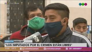 Caso Chocobar miembros de la comunidad de Chuschagasta acampan pidiendo la condena firme [upl. by Audette810]