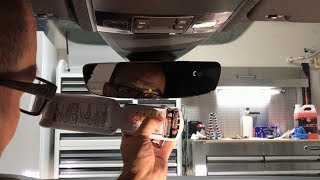 2017 MK7 Golf R WDAP HomeLink Mirror from VW  Removal and Installation with Programming [upl. by Aleibarg]