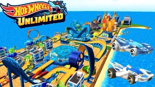 The gorilla was finally defeated in the ultimate race on your latest Hot Wheels Unlimited track [upl. by Atteyram]