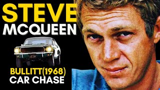 Hollywoods King of Cool Steve McQueen  Bullitt Car Chase 1968 [upl. by Sato162]