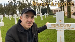 MeuseArgonne The Largest American Cemetery in Europe [upl. by Lemraj]