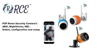 P2P IP Camera setup and configuration with YOSSEE Application [upl. by Giglio413]