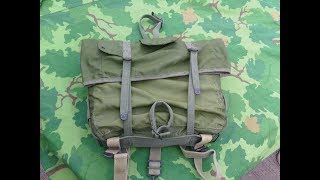 My review of the USMC Vietnam era Nylon M1941 field pack [upl. by Braeunig]