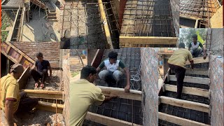 Staircase shuttering kaise Kare to level Sawal me ￼ Sahi Tarika information video [upl. by Avot]