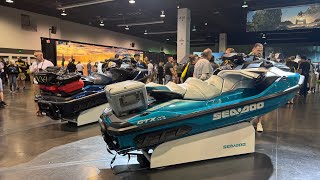 LIVE REVEAL 2025 SeaDoo Models Show Room Floor [upl. by Nireves812]