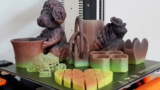 Color Changing Filament  Amolen Thermochromic PLA [upl. by Eniak]