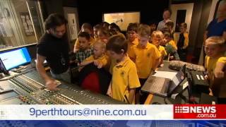 School Visit  Newborough Primary  9 News Perth [upl. by Edlin]